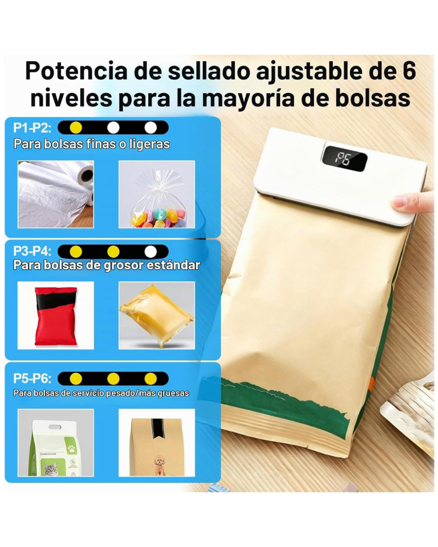 Sellador de Bolsas Térmico