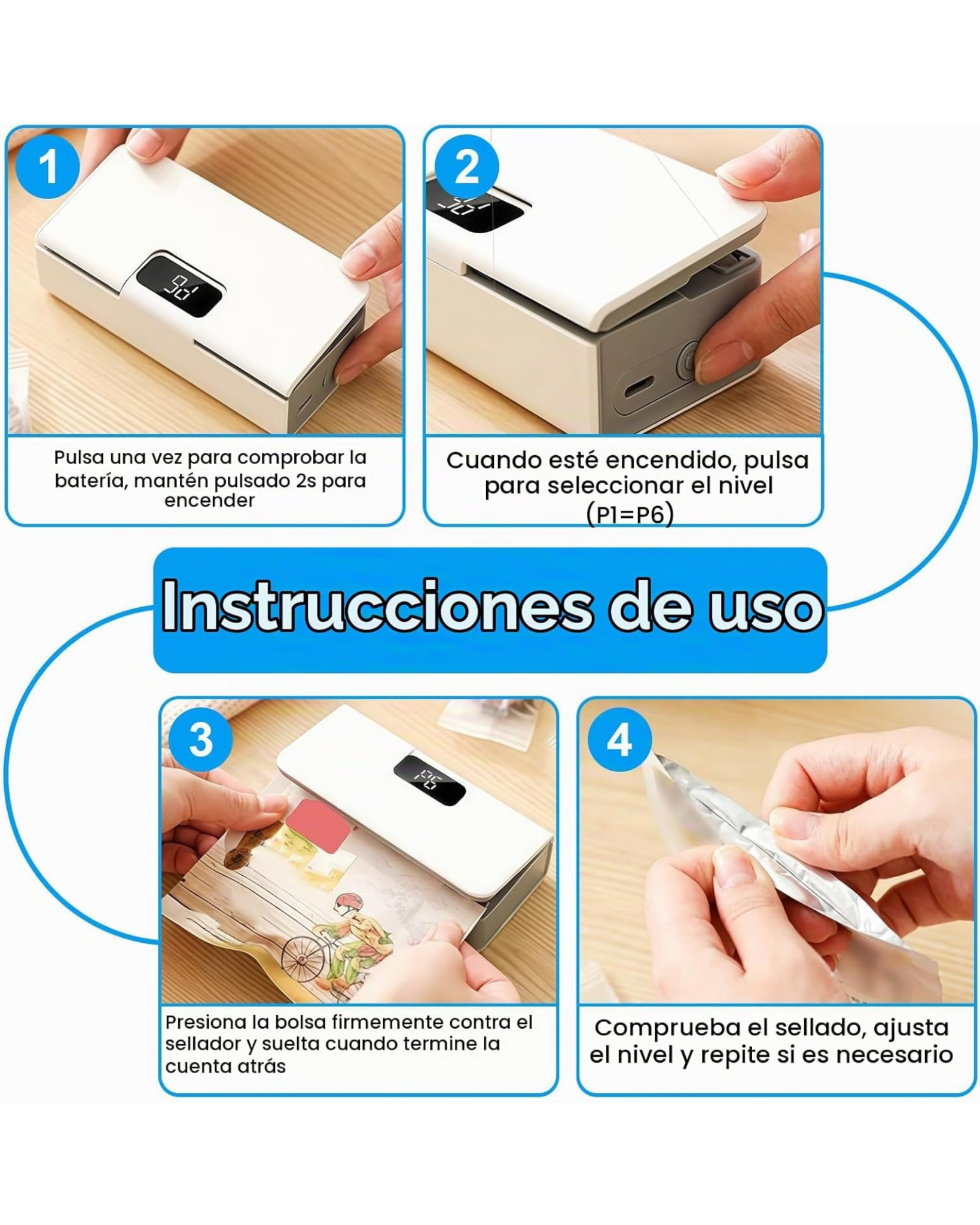 Sellador de Bolsas Térmico